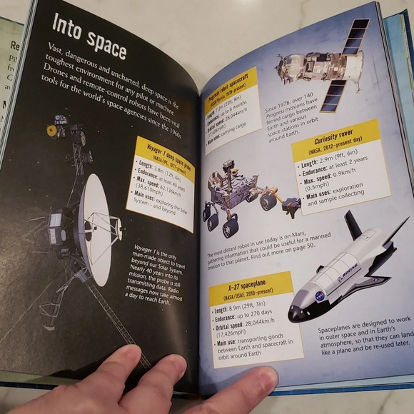 Drones and Fighter Planes Usborne Lot Great Kid Teen Christmas or Holiday Gift - Picture 10 of 10